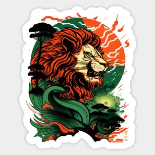 lion 3 Sticker